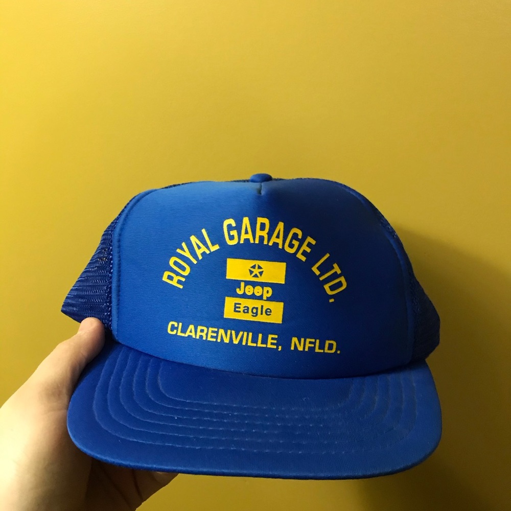 Vintage Jeep trucker cap